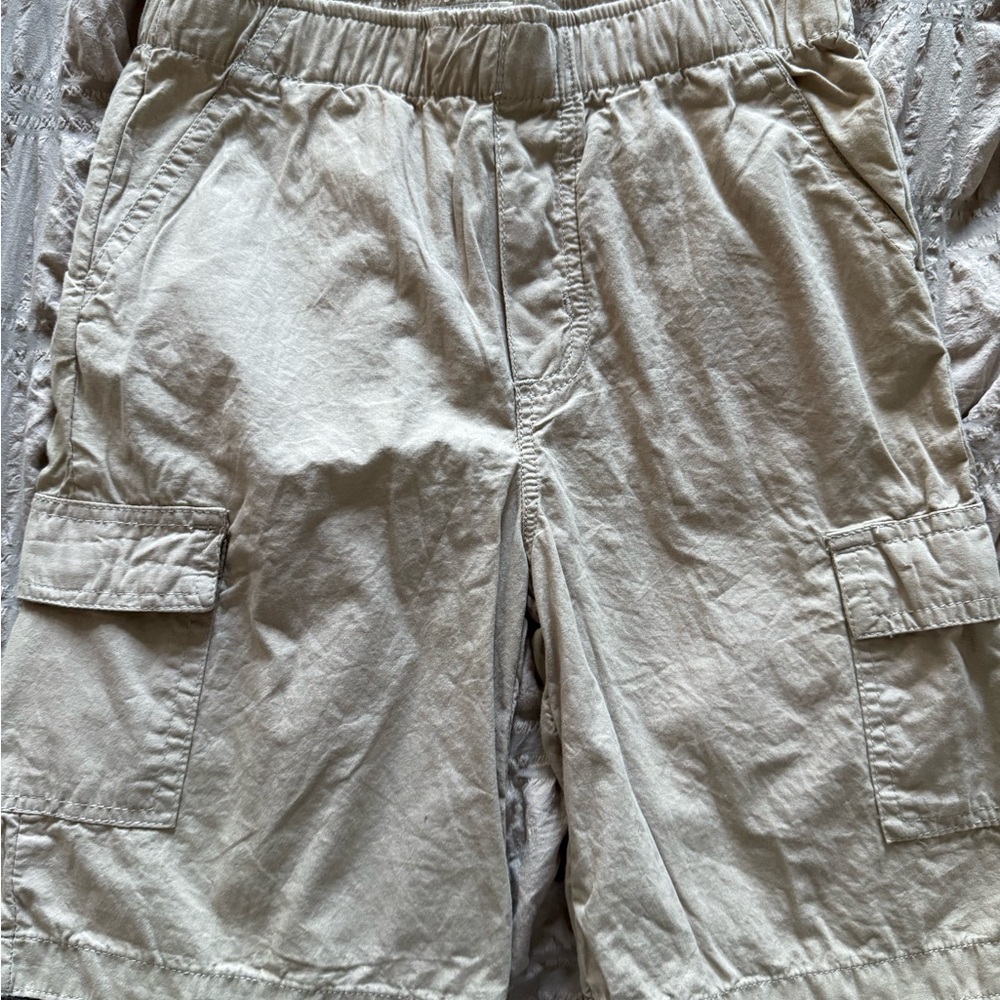 Kid’s Tan Cargo Shorts